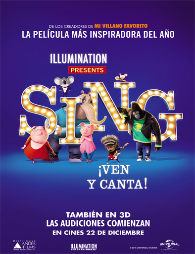 Poster de Sing: ¡Ven y canta!