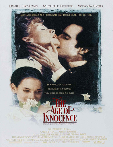 Poster de La edad de la inocencia