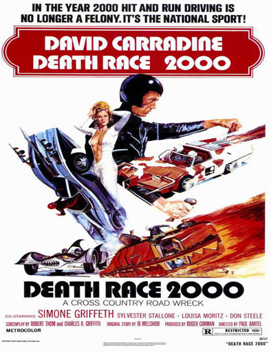 Poster de La carrera de la muerte del año 2000