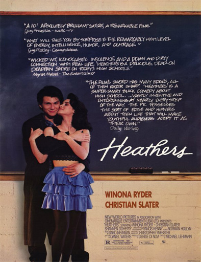 Poster de Heathers (Escuela de jóvenes asesinos)