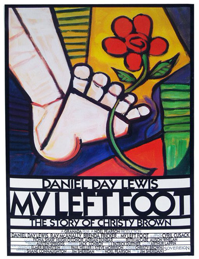 Poster de My Left Foot (Mi pie izquierdo)