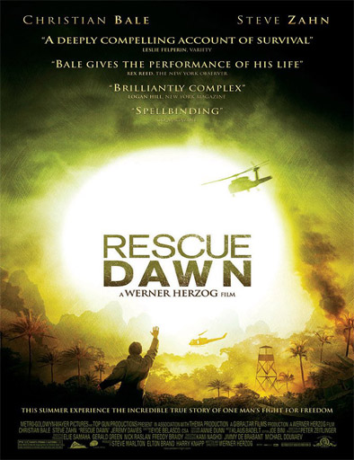 Poster de Rescue Dawn (Rescate al amanecer)