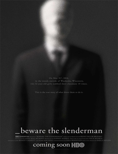 Poster de Beware the Slenderman (Cuidado con Slenderman)