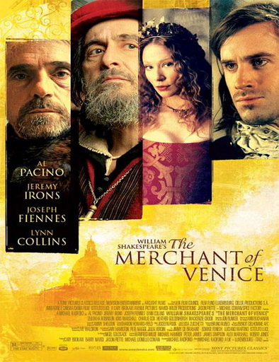 Poster de El mercader de Venecia