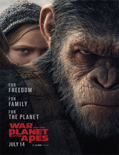 Poster de La guerra del Planeta de los Simios