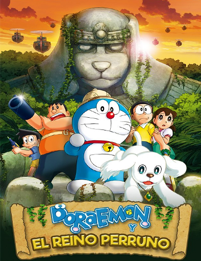Poster de Doraemon y el reino perruno