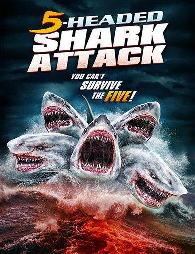 Poster de 5 Headed Shark Attack