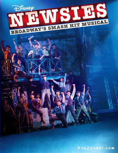 Poster de Disney's Newsies the Broadway Musical