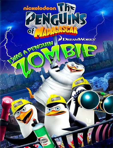 Poster de Los pingüinos de Madagascar: El Pingüino Zombie