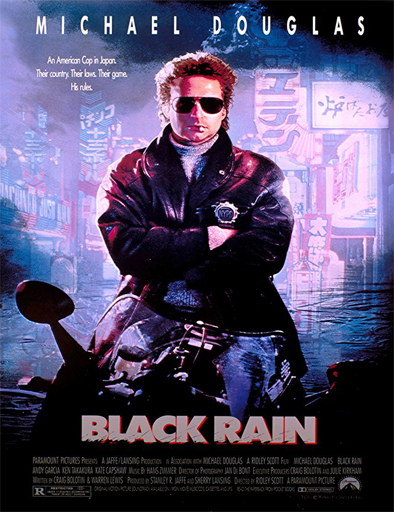 Poster de Black Rain (Lluvia negra)