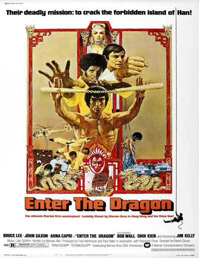 Poster de Enter the Dragon (Operación Dragón)