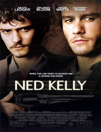 Poster de Ned Kelly, comienza la leyenda