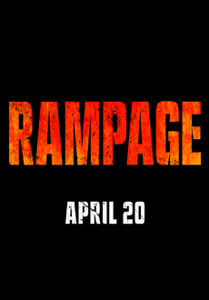 Cartel de Rampage: Devastación