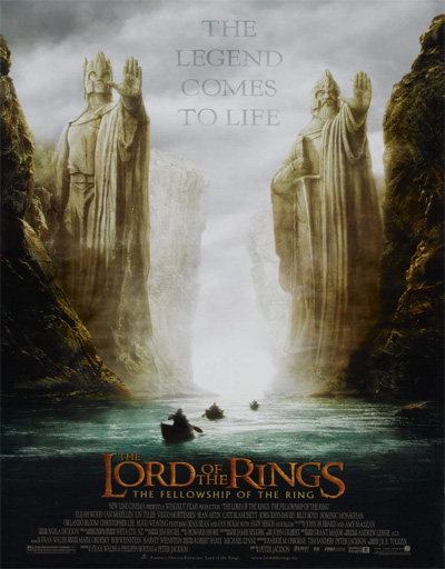Poster de El señor de los anillos 1: La comunidad del anillo