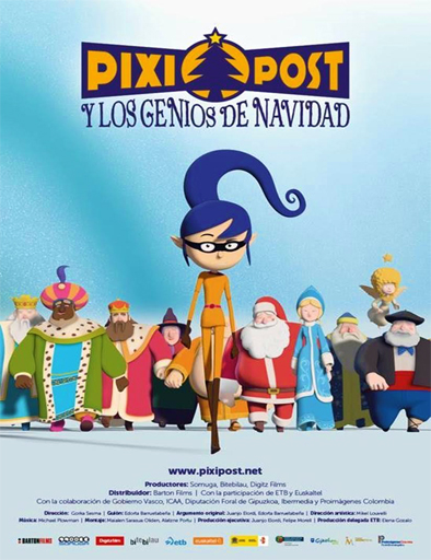 Poster de Pixi Post y los genios de Navidad
