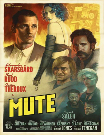 Poster de Mute (Mudo)