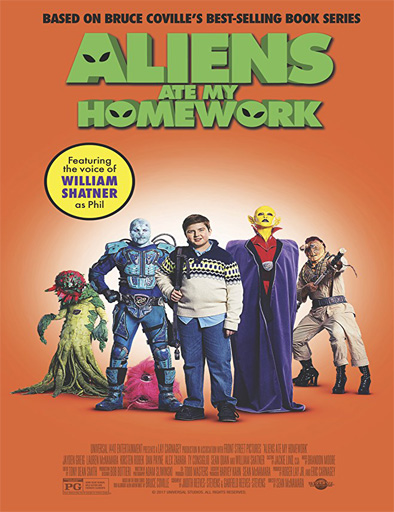Poster de Aliens Ate My Homework
