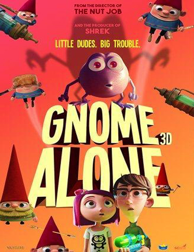 Poster de Gnome Alone (Gnomos al ataque)