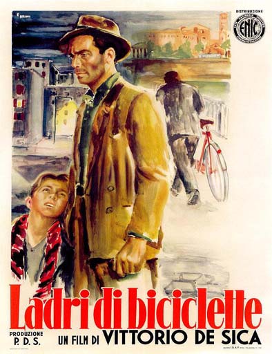 Poster de Ladri di biciclette (Ladrón de bicicletas)