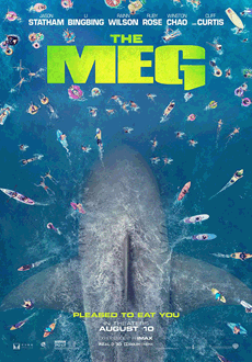 Cartel de The Meg (Megalodón)