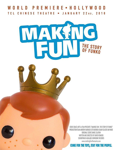 Poster de Fábrica de diversión: La historia de Funko