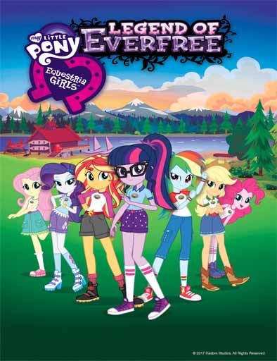 Poster de My Little Pony: Equestria Girls - La leyenda de Everfree