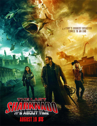 Poster de The Last Sharknado: It's About Time