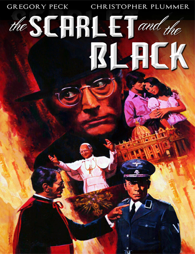 Poster de The Scarlet and the Black (Escarlata y negro)