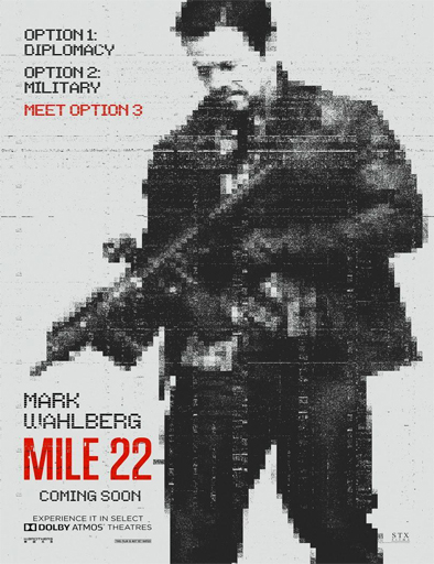 Poster de Mile 22 (Milla 22: El escape)