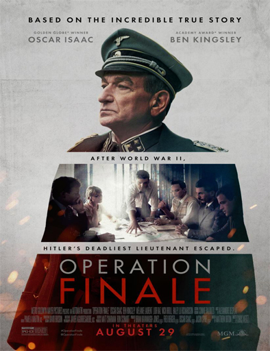 Poster de Operation Finale (Operación final)