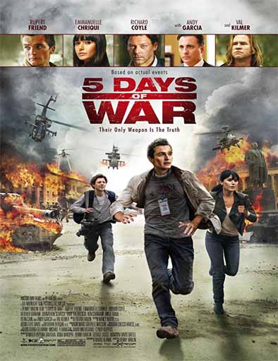 Poster de 5 Days of War (5 días de guerra)