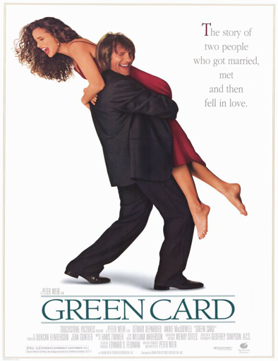 Poster de Green Card (Matrimonio de conveniencia)