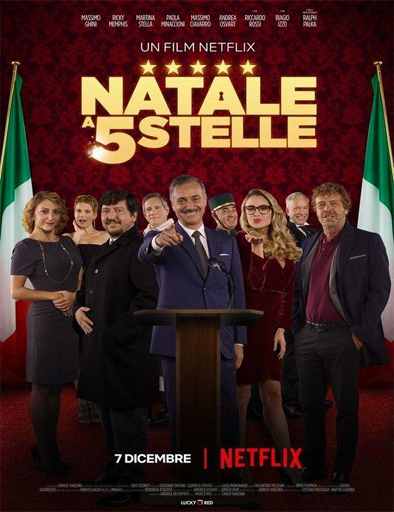 Poster de Natale a 5 stelle (Navidad 5 estrelllas)