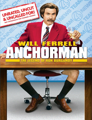 Poster de Anchorman: The Legend of Ron Burgundy