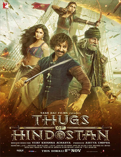 Poster de Thugs of Hindostan (Rebeldes de Hindostan)