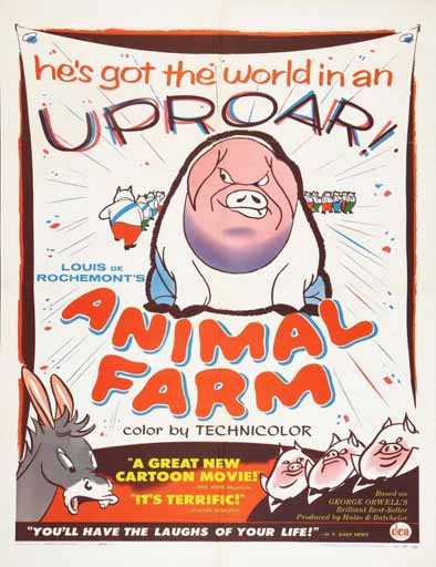 Poster de Animal Farm (Rebelión en la granja)