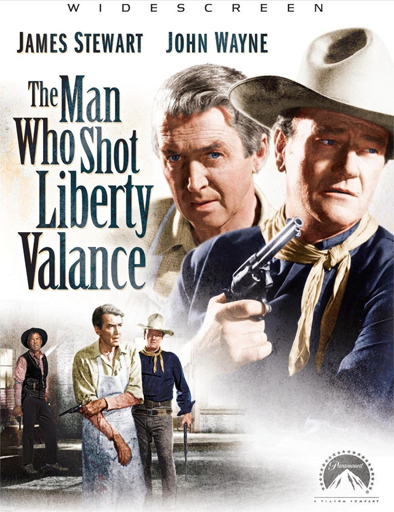 Poster de The Man Who Shot Liberty Valance (Un tiro en la noche)