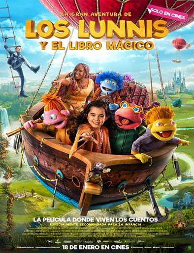Poster de La gran aventura de Los Lunnis y el Libro Mágico