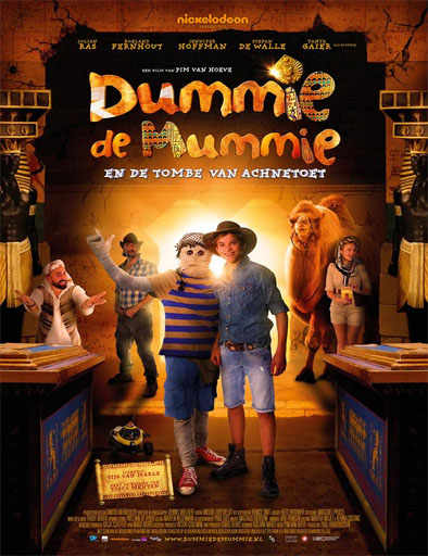 Poster de Dummie de Mummie en de tombe van Achnetoet