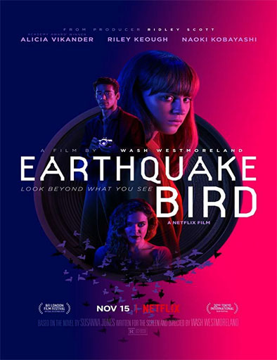Poster de Earthquake Bird (La música del terremoto)