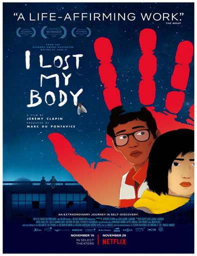 Poster de J'ai perdu mon corps (Perdí mi cuerpo)