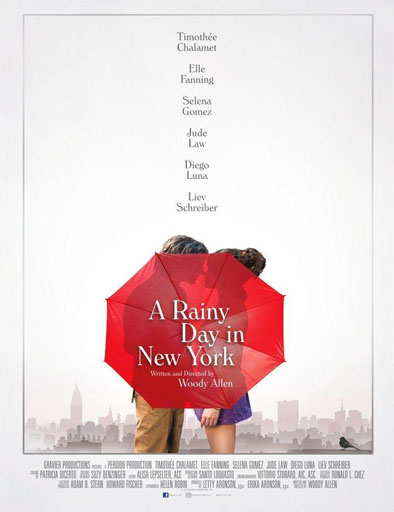 Poster de Un día lluvioso en Nueva York
