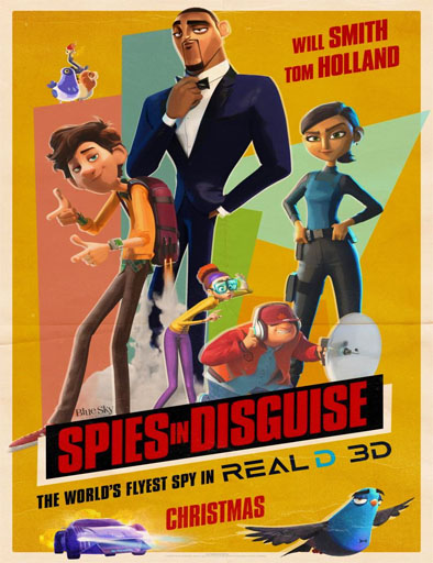 Poster de Spies in Disguise (Espías a escondidas)