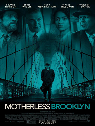 Poster de Motherless Brooklyn (Huérfanos de Brooklyn)