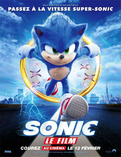 Poster de Sonic the Hedgehog (Sonic, la película)