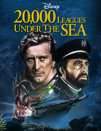 Poster de 20.000 leguas de viaje submarino