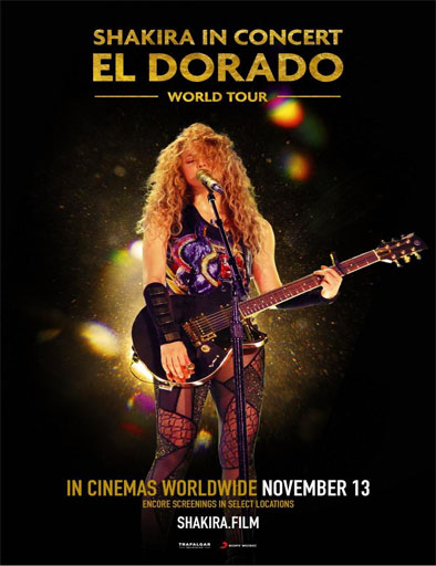 Poster de Shakira In Concert: El Dorado World Tour