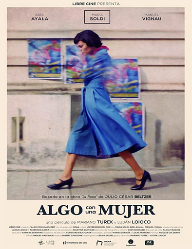 Poster de Algo con una mujer