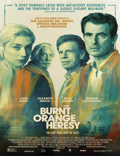 Poster de The Burnt Orange Heresy