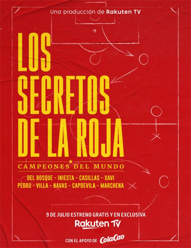 Poster de Los Secretos De La Roja. Campeones Del Mundo